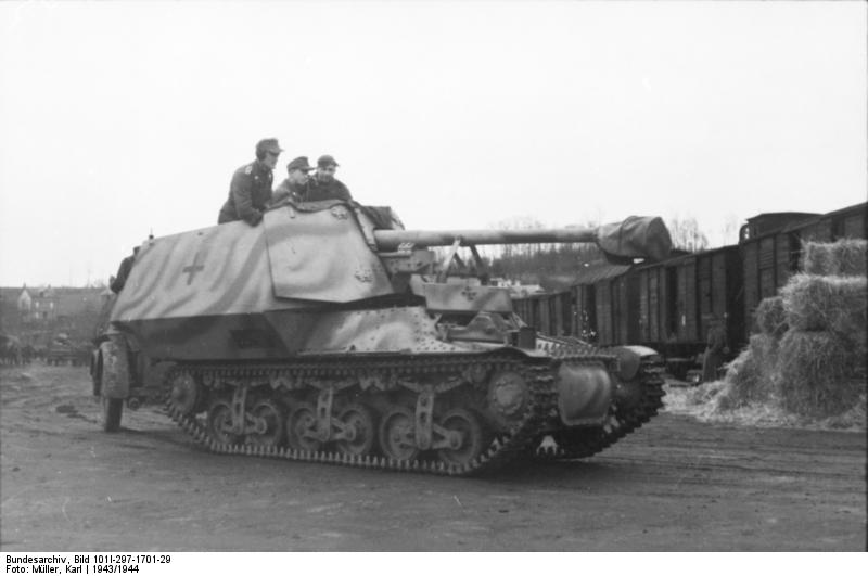 Bundesarchiv Bild 101I-297-1701-29, Im Westen, Panzer 'Marder I'