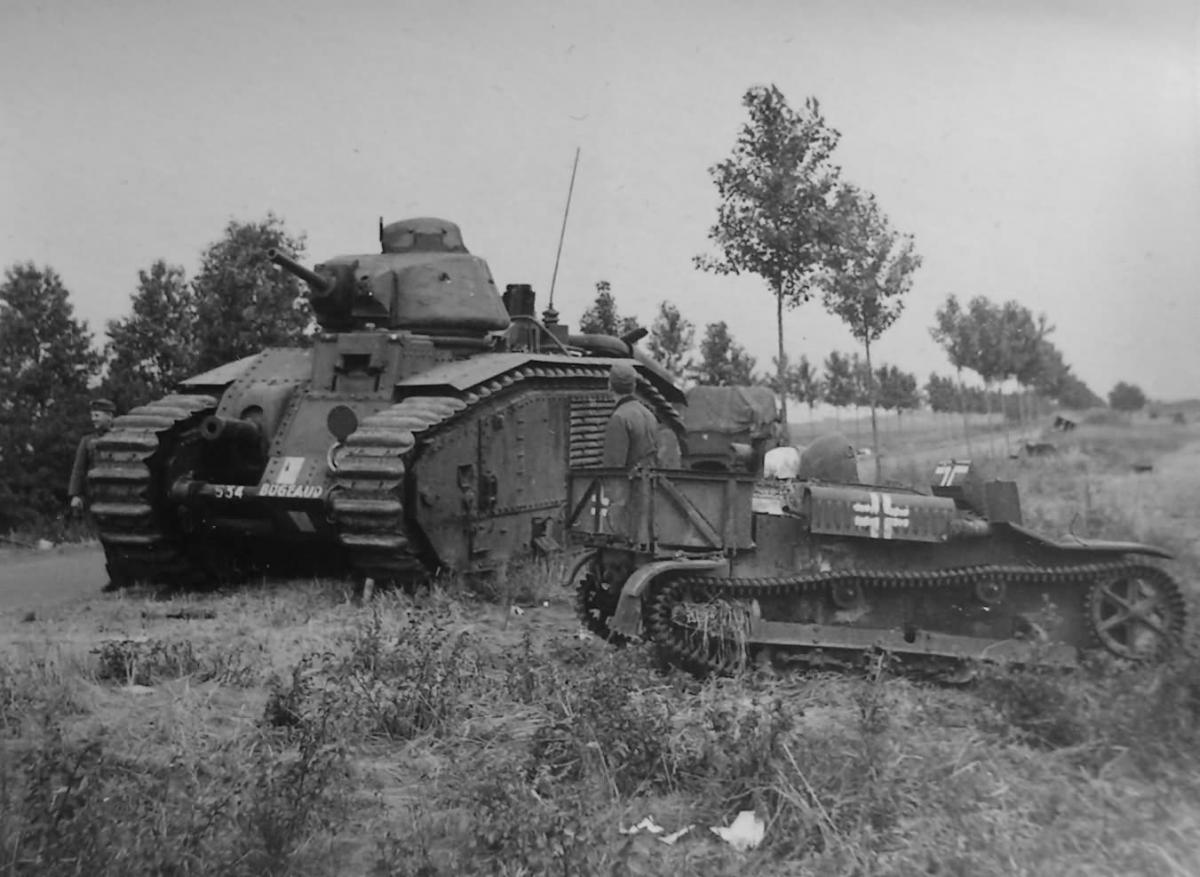 Char B1 bis Bugeaud number 534