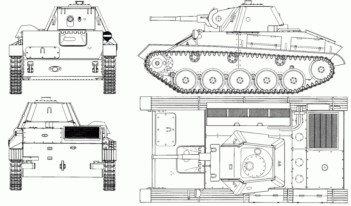 T-70 tervrajz