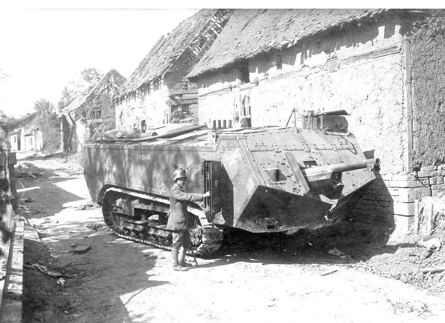 Char St Chamond tank